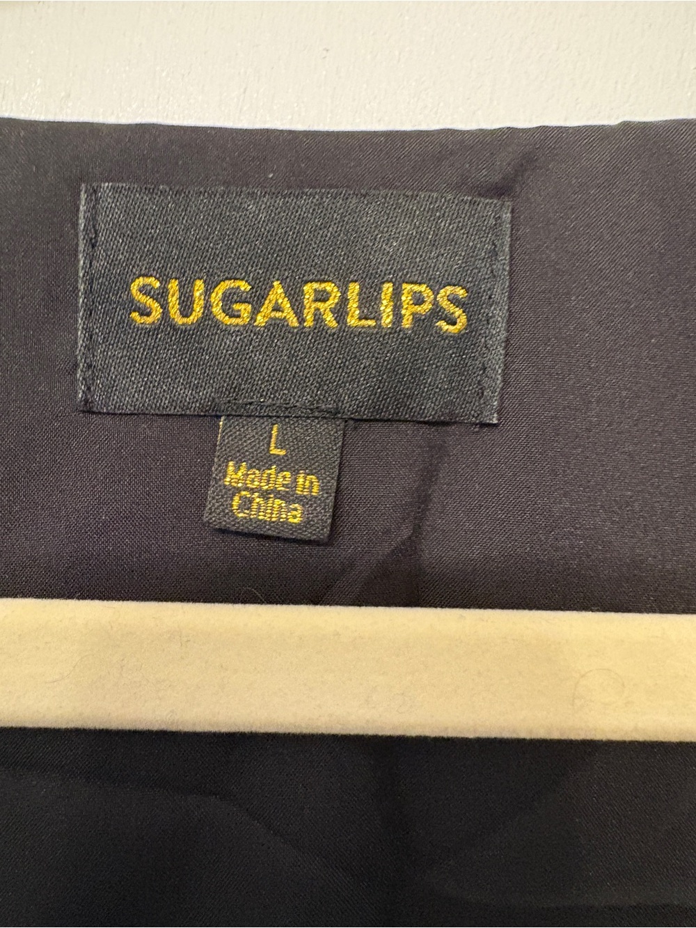 Sugarlips Black Bow-Shoulder V-Neck Mini Dress - Picture 2 of 3
